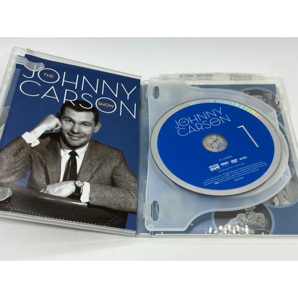Johnny Carson Show 10 Episodes DVD 2 disc Rare Footage Memories Talk Show Host - Picture 3 of 10